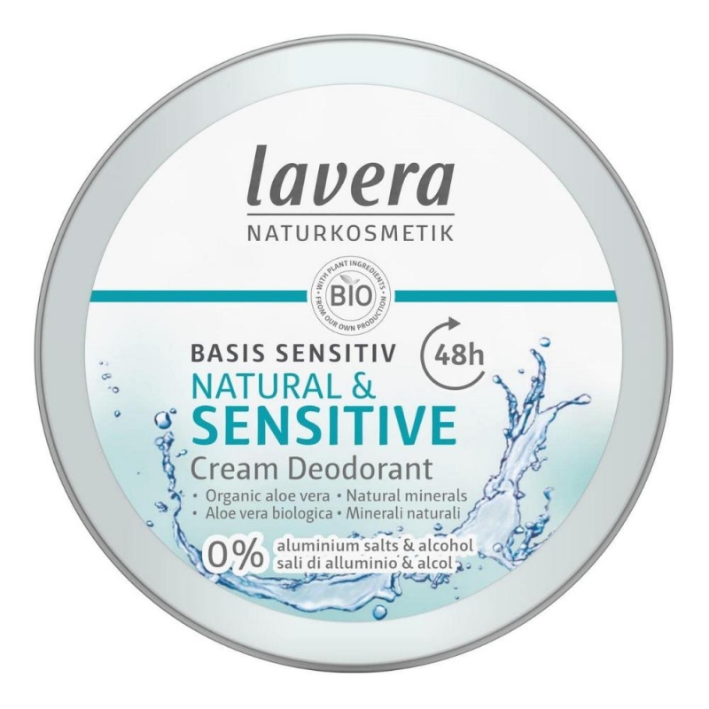 lavera Krémový deodorant Basis Sensitive pro citlivou pokožku 50 ml