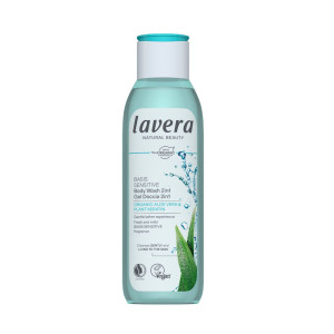 lavera Basis Sprchový gel na tělo a vlasy 2v1 250 ml