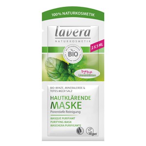 lavera Hloubková čistící maska Bio Máta 2x5 ml